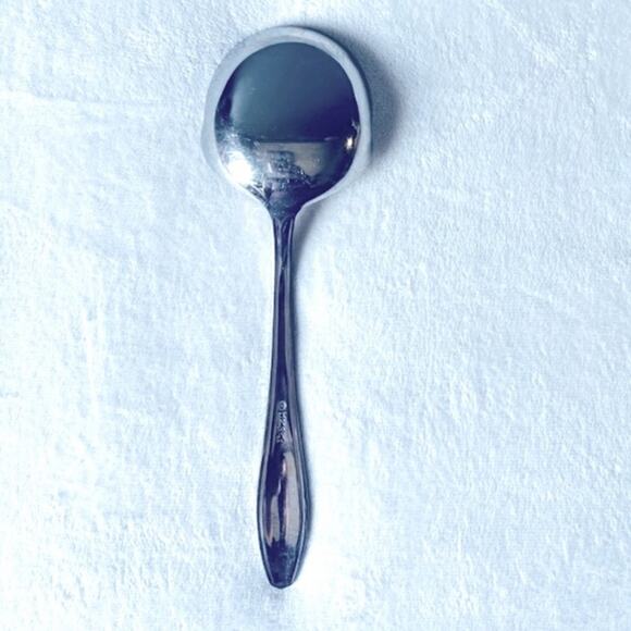 Vintage Kordun Stainless Steel Serving Spoon - Yugoslavia, Gravy Spoon Serveware - Picture 2 of 4